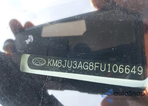 2015 Hyundai Tucson Limited from USA, damaged, VIN KM8JU3AG8FU106649